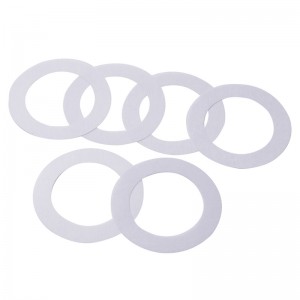 Dongguan Bopu 도매 DM 절연 종이 화이트 절연 가스켓 0.2mm 둥근 얇은 절연 종이