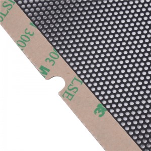 공급 난연성 정전기 PVC 방진 메쉬 전기 장비 먼지 방지 메쉬 충격 방지 0.1mm 스피커 메쉬