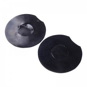 흑인 추적 제거 가능한 접착제, 실리콘 단일 및 양면 접착제, 휴대 전화 브래킷 보조 흡입 컵 이동식 접착제