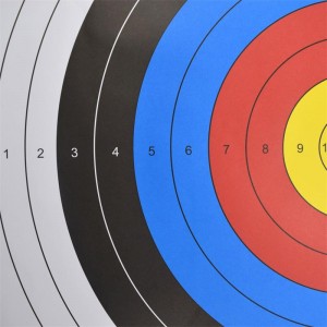 ELONG 야외 41TF01 60 * 60cm 대상 양궁 실습 목표 촬영을위한 대상 종이