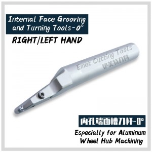 EMET 절삭 공구, 알루미늄 휠 허브 가공, 내부/external 그루 빙 및 터닝 도구, 깊은 홈 터닝 도구, 얼굴 그루 빙 도구