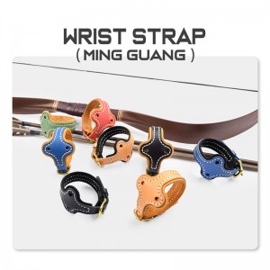 궁전 420030 양궁 엄지 갑옷을위한 손목 끈