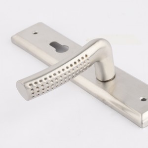 6003 롱 플레이트 도어 핸들 스테인레스 스틸 레버 세트, 현대 현대 장밀제 잠금 장치