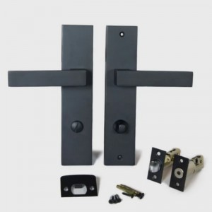 6203 현대 아연 합금 정문 핸들 잠금 장치 입력 손잡이 정문 잠금 세트