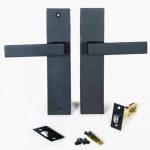 6203 현대 아연 합금 정문 핸들 잠금 장치 입력 손잡이 정문 잠금 세트