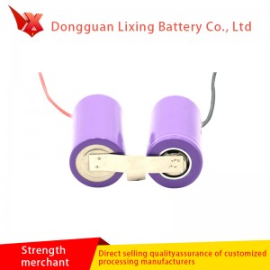 스윙 컵 리튬 배터리 18350 7.4V 전자 제품에 대 한 충전식 배터리 800mAh 특수 배터리