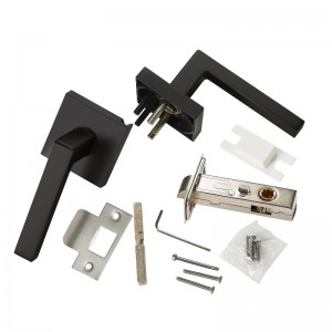 S7602 Heavy Duty Passage Lever Set Keyless Door Lock이 숨겨진 나사 설치