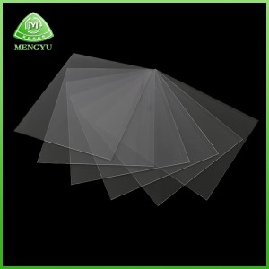 높은 투명 PVC 시트 재료 플라스틱 필름 플라스틱 접는 상자 물집 상자 인쇄 포장/절연 내화성 염증 지체