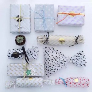 CMYK 인쇄 용지 신문 공예 종이 사용자 지정 포장지 와인 종이 웨딩 또는 파티 선물에 대 한 종이 포장