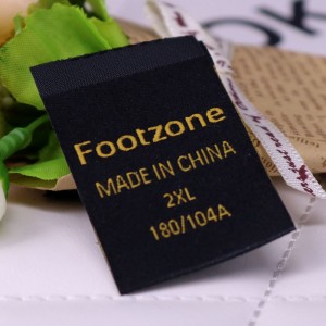 지원 사용자 정의 의류 짠 라벨을 지원합니다