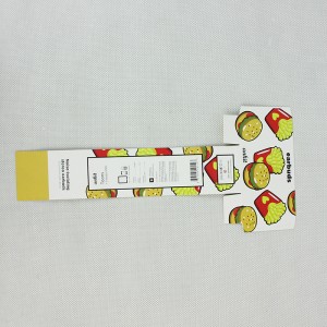 식품 라벨 종이 카드