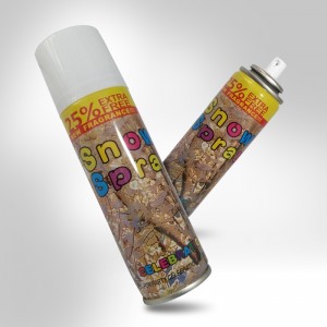 최고의 가격 150ml 화이트 폼 스프레이 대만 스노우 스프레이