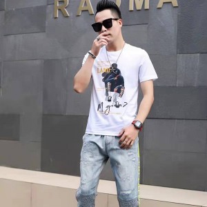 남자 \\\\ \'s 패션 티셔츠