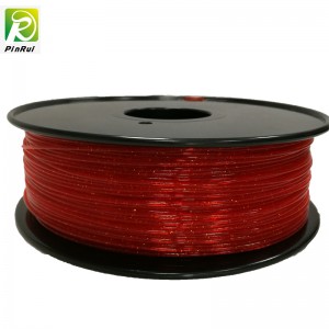 Pinrui 3D 프린터 1.75mm PLA 3D 프린터 용 반짝이는 반짝이 필라멘트