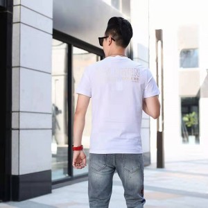 니트 디지털 Crewneck T 셔츠