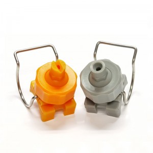 플라스틱 조정 가능한 볼 클립 노즐