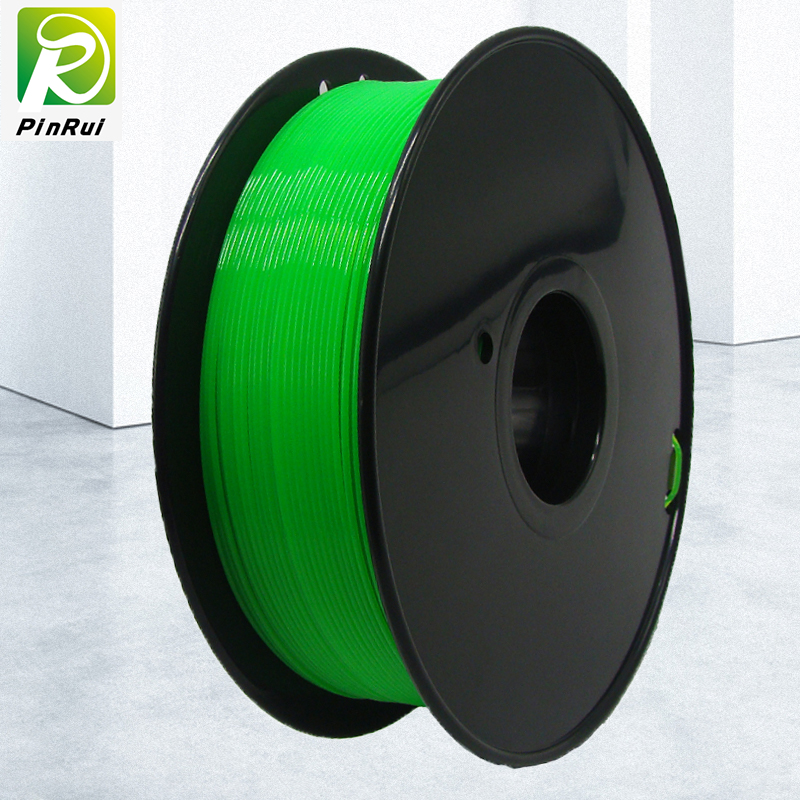 Pinrui 고품질 1KG 3D PLA 프린터 필라멘트 그린 컬러