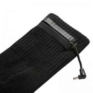 공장 공급 2200mAh 가열 양말을 타고 캠핑 하이킹을 타기위한 양말