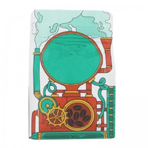 8 개의 사이드 인감 자기 서 가방