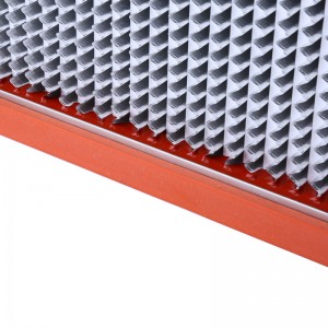 HVAC 교체 패널 고온 저항 HEPA 에어 필터