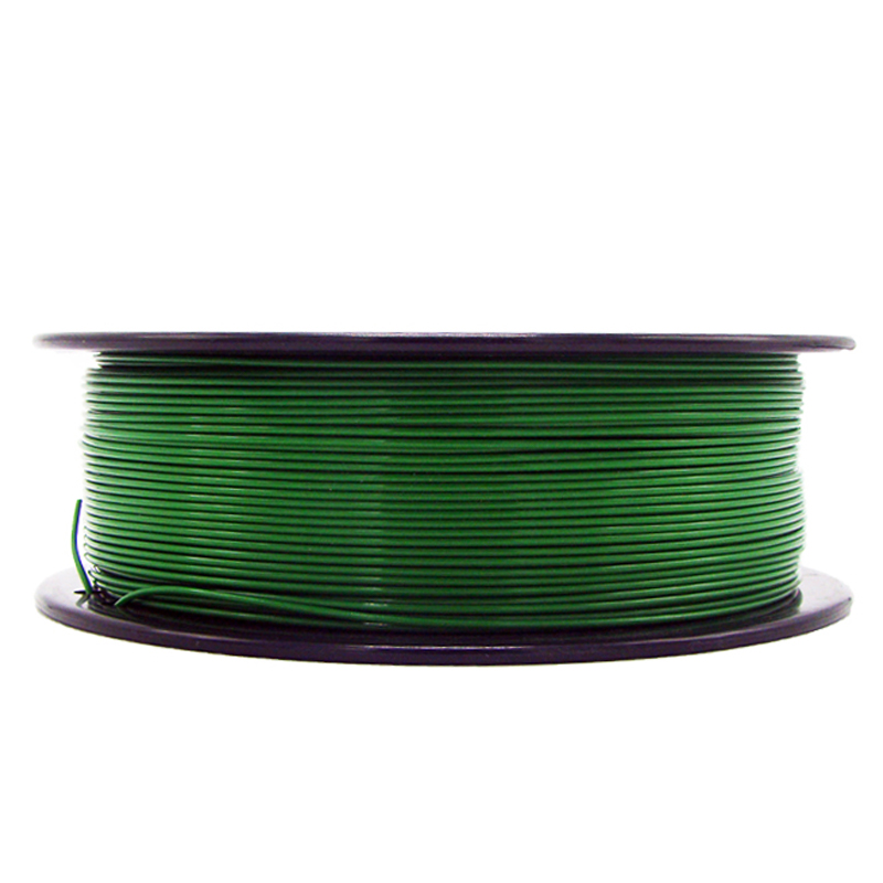 Pinrui 고품질 1KG 3D PLA 프린터 필라멘트 짙은 녹색 색상
