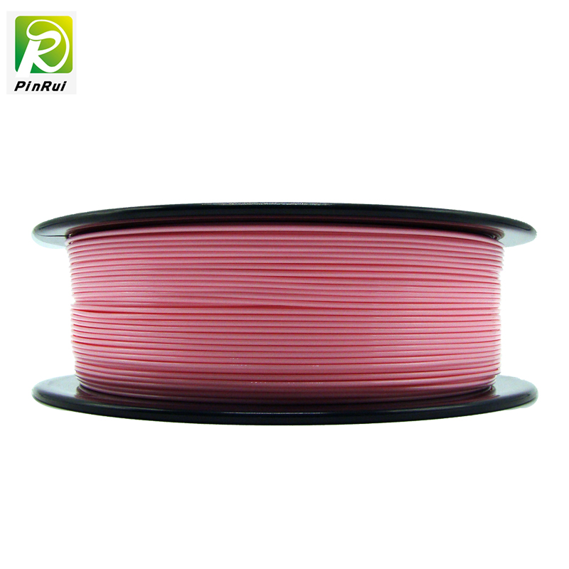 Pinrui 고품질 1kg 3D PLA 프린터 필라멘트 라이트 핑크 색상