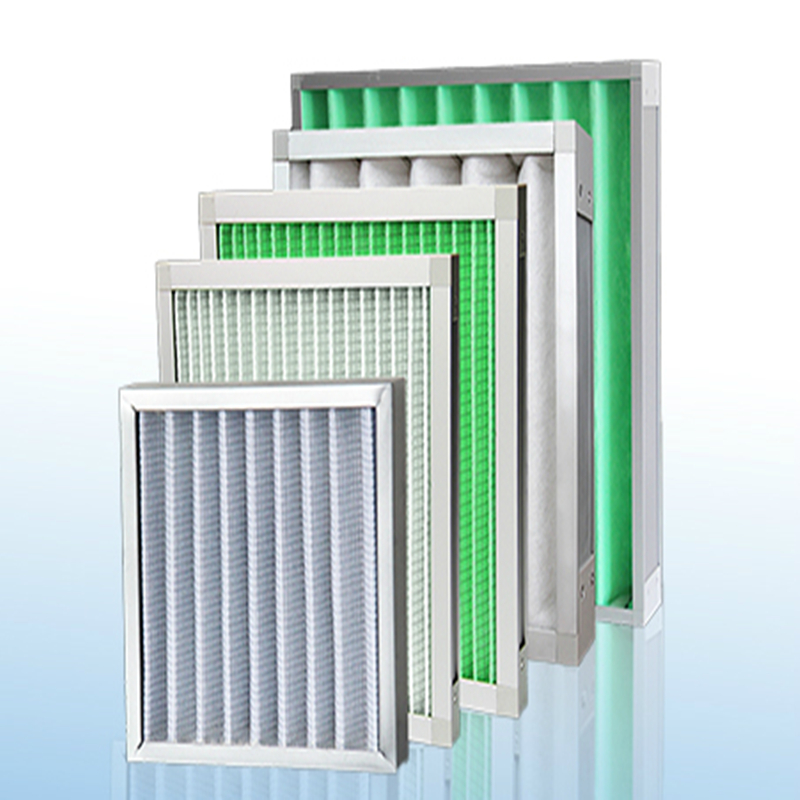 공장 직접 판매 1 차 프리 플리트 패널 HVAC 공기 필터 중앙 에어컨