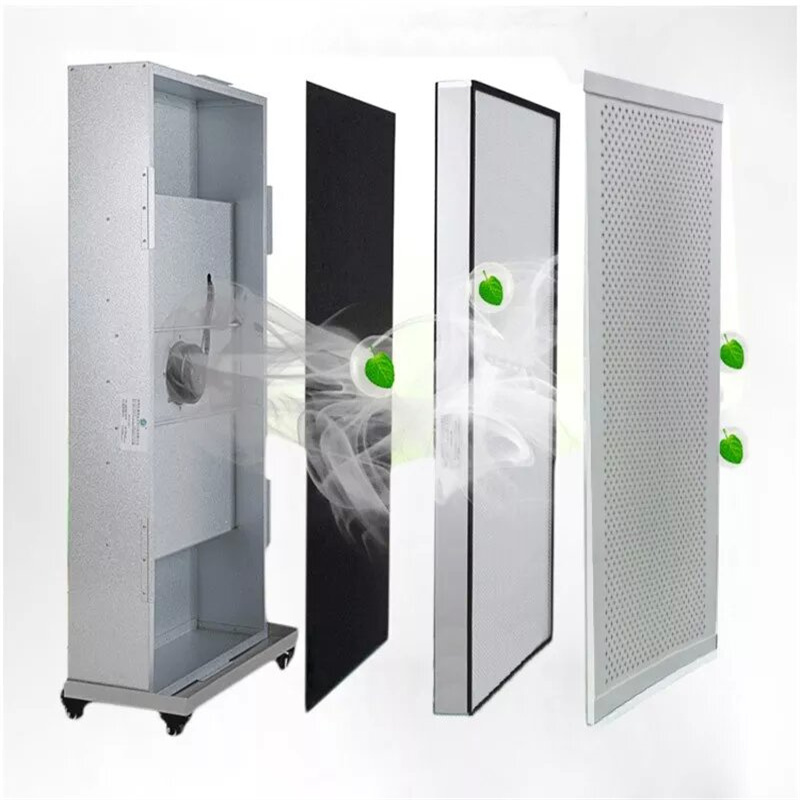 뜨거운 판매 클린 룸 FFU HEPA 팬 HVAC 공기 필터 유닛 청소 룸