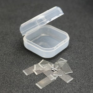 10pcs 메쉬 스타일 코일 A1 0.13OHM&NI80 0.13OHM 가열 코일 와이어