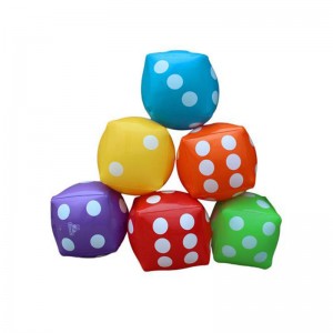 맞춤형 풍선 주사위 대형 폭발 큐브, 수영장 파티 장식