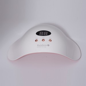 숨겨진 터치 우아한 여신 네일 램프 레인보우 10