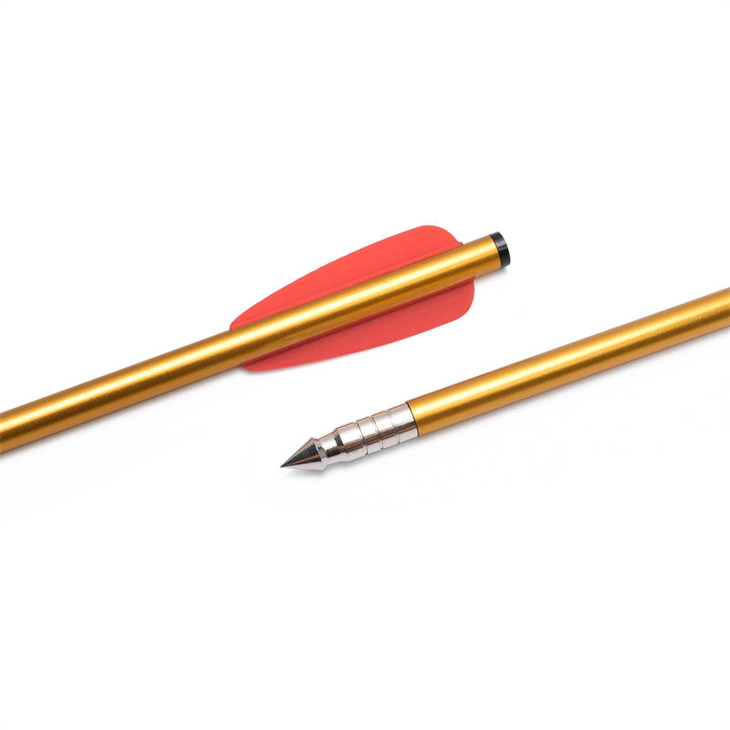elongarrow 160mm 금색 샤프트 알루미늄 권총 석궁 화살표 볼트