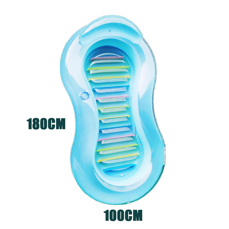 성인 야외 풍선 부동 수 침대 물 여가 라운지 의자