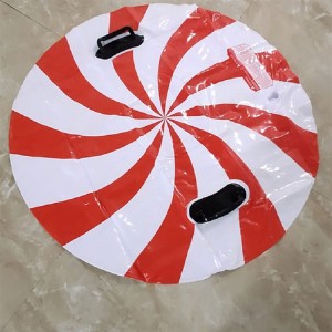 풍선 썰매 스노우 튜브, 겨울 엔터테인먼트 스노우 장난감을위한 어린이와 성인을위한 눈 썰매