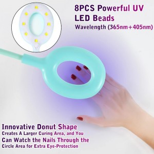 m&r 102 무선 LED 네일 램프&16w 형광등