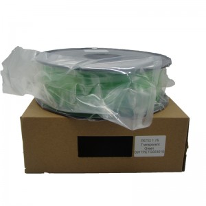 Pinrui 3D 프린터 1.75mmpetg 필라멘트 3D 프린터 용 회색 색상