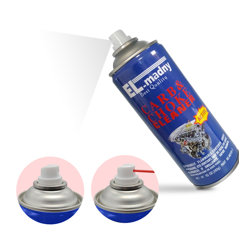 OEM 엔진 클리너 탄수화물 초크 클리너 스프레이 클리너 450ml 기화기 클리너