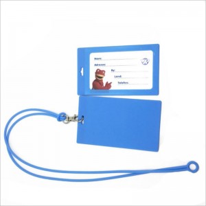 공장 도매 실리콘 ID 카드 홀더 배지 ID 이름 카드 케이스 태그 홀더 명확한 아크릴 창이