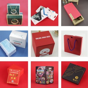 맞춤형 커피 흰색 골판지 상자 검은 카톤 크래프트 종이 상자 차 누가 백서 작은 상자