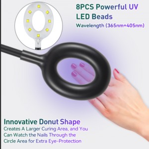 m&r 102A 무선 LED 네일 램프&16W 형광등