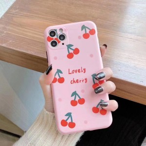 Apple iPhone12Pro 휴대폰 케이스, 사랑 애니메이션 네트 레드 휴대 전화 가죽 케이스 13Pro 실리콘 휴대 전화 케이스에 적합합니다.