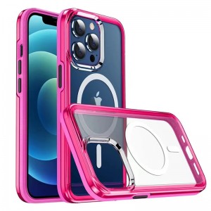 iPhone 13 Magentic Case, 투명 자기 설계 무선 퀵 충전 보호 케이스에 적합합니다.
