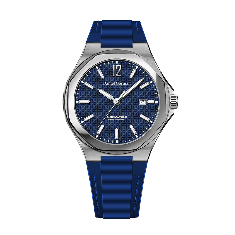 Daniel Gorman DG9007 Luxury Men \\ 'S 시계 커스텀 로고 316 스테인리스 스틸 손목 시계 스테인리스 스틸 쿼츠 워치