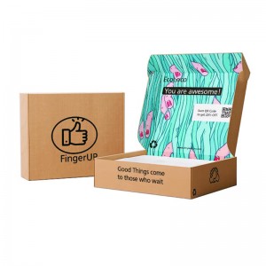 맞춤형 품질 비행기 상자 양면 컬러 인쇄 포장 플립 박스 보석 비행기 상자