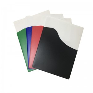 스폰지 프레젠테이션이있는 커스텀 로고 PP 재료 이중 포켓