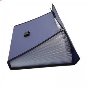 폴더 확장 A4 글자 크기 PP 플라스틱 13 포켓 멀티 포켓 주최자 확장 가능한 파일