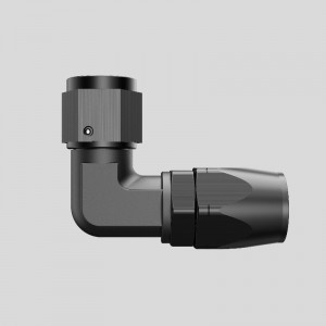 90도 커터 암컷 단조 팔꿈치 호스 끝