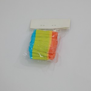 뜨거운 판매 마카롱 컬러 크레페 종이 술 화 갈랜드 갈랜드 크리스마스 결혼식 파티 장식