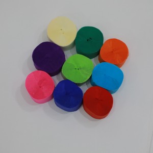 크레페 종이 스 트리머- 그레이트 스트레치&결혼식, 생일, 신부 샤워, 크리스마스, 중단 재미 파티&레인보우 장식