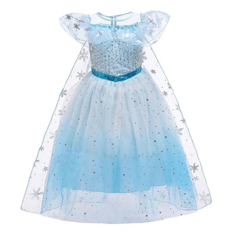 Baige Cosplay Party Dress Up Belle Princess Girls 드레스 의상 공주 Elsa Anna Halloween Fairy Kids Fancy Dress BX1683